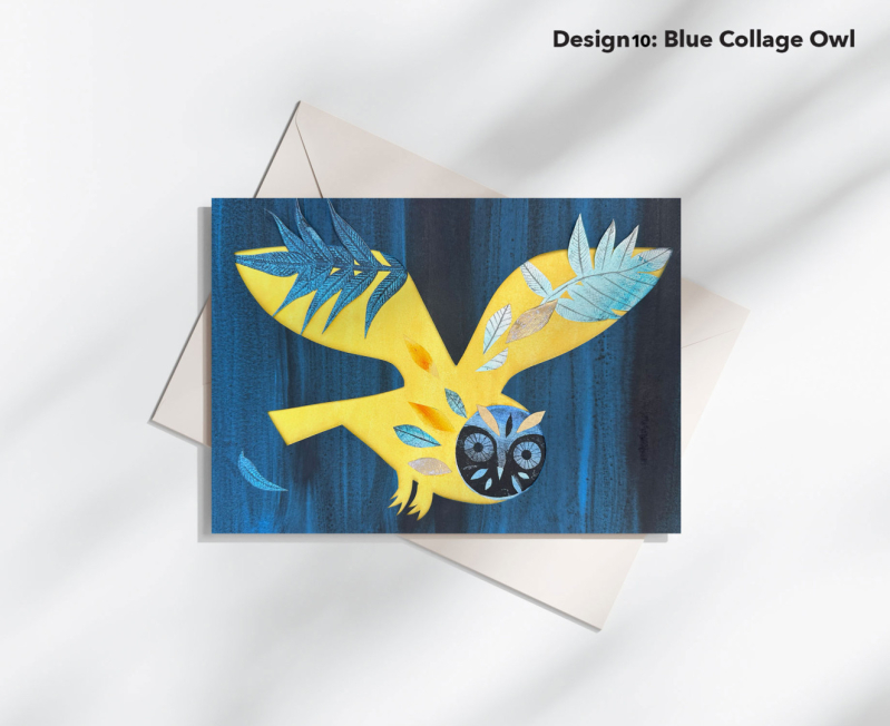 cards blueowlcollage3