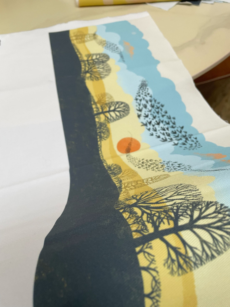 Fabric SunsetMurmuration